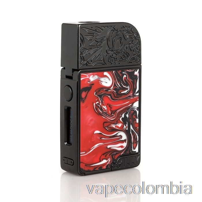 Kit Completo De Vapeo Purge Ally 30w Pod System Suicide King Negro